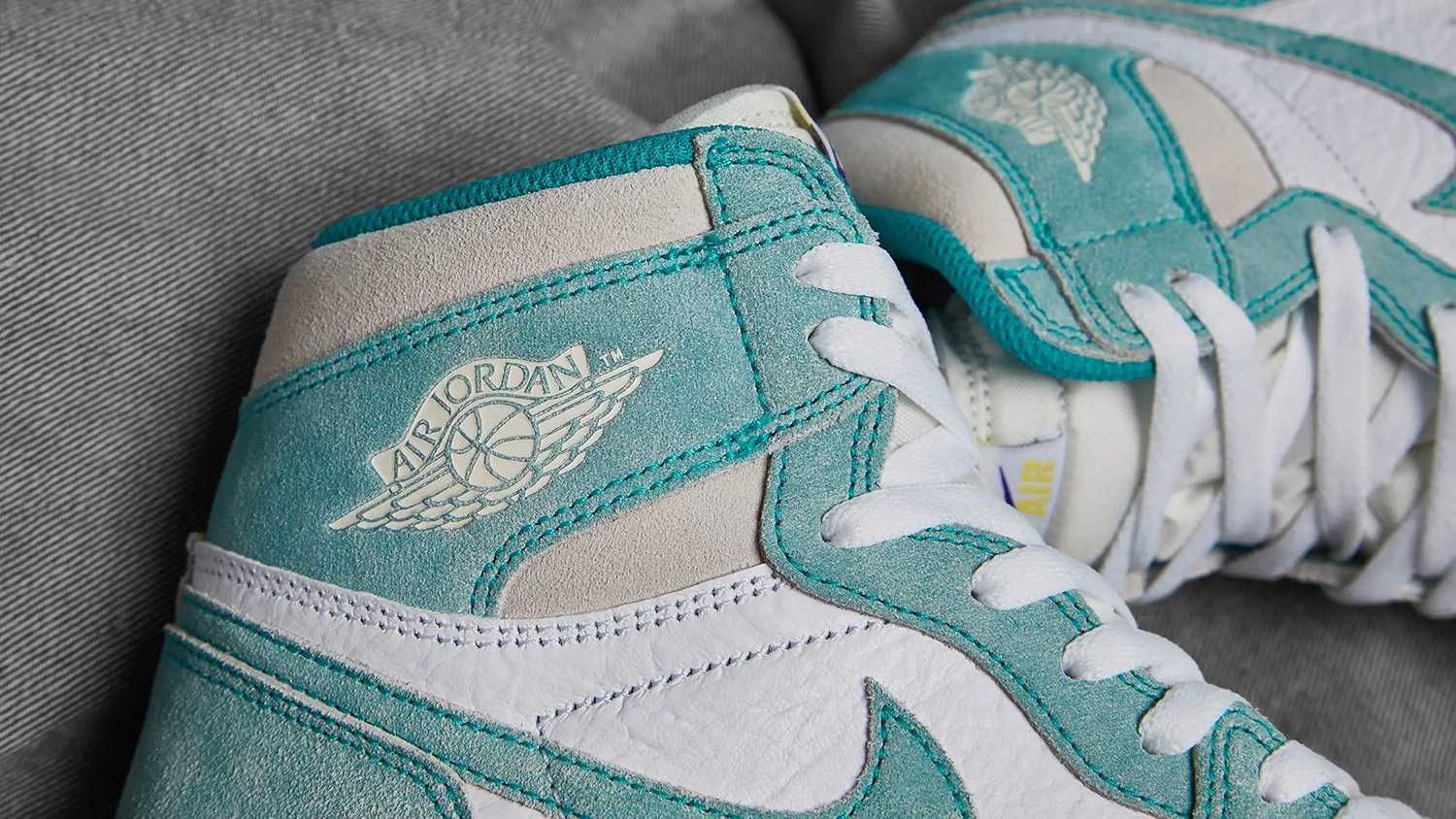 ナイキ エアジョーダン1 レトロ ハイ OG ターボグリーン 8枚目
