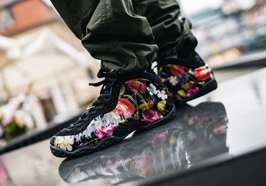 、*、様 ナイキ エアフォームポジット ワン【フローラル】 Nike Air Foamposite One