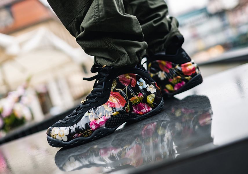 NIKE AIR FOAMPOSITE ONE FLORAL 29cm