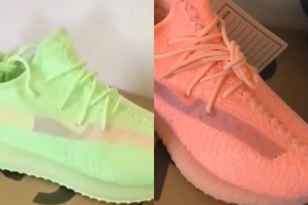 アディダス イージー ブースト 350 V2 グロー イン ザ ダーク 25枚目