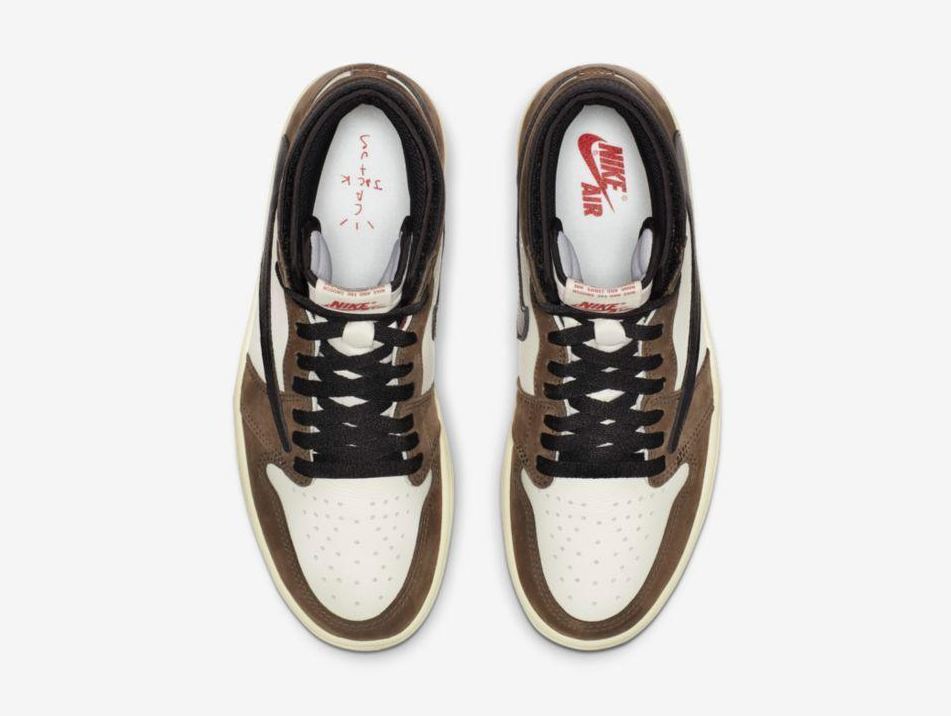 【スニダンで購入可】5/11発売 TRAVIS SCOTT × NIKE AIR JORDAN 1 RETRO HIGH OG 抽選/定価/販売店舗まとめ 9枚目