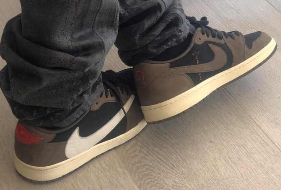 【スニダンで購入可】TRAVIS SCOTT × NIKE AIR JORDAN 1 LOW 抽選/定価/販売店舗あり 27枚目