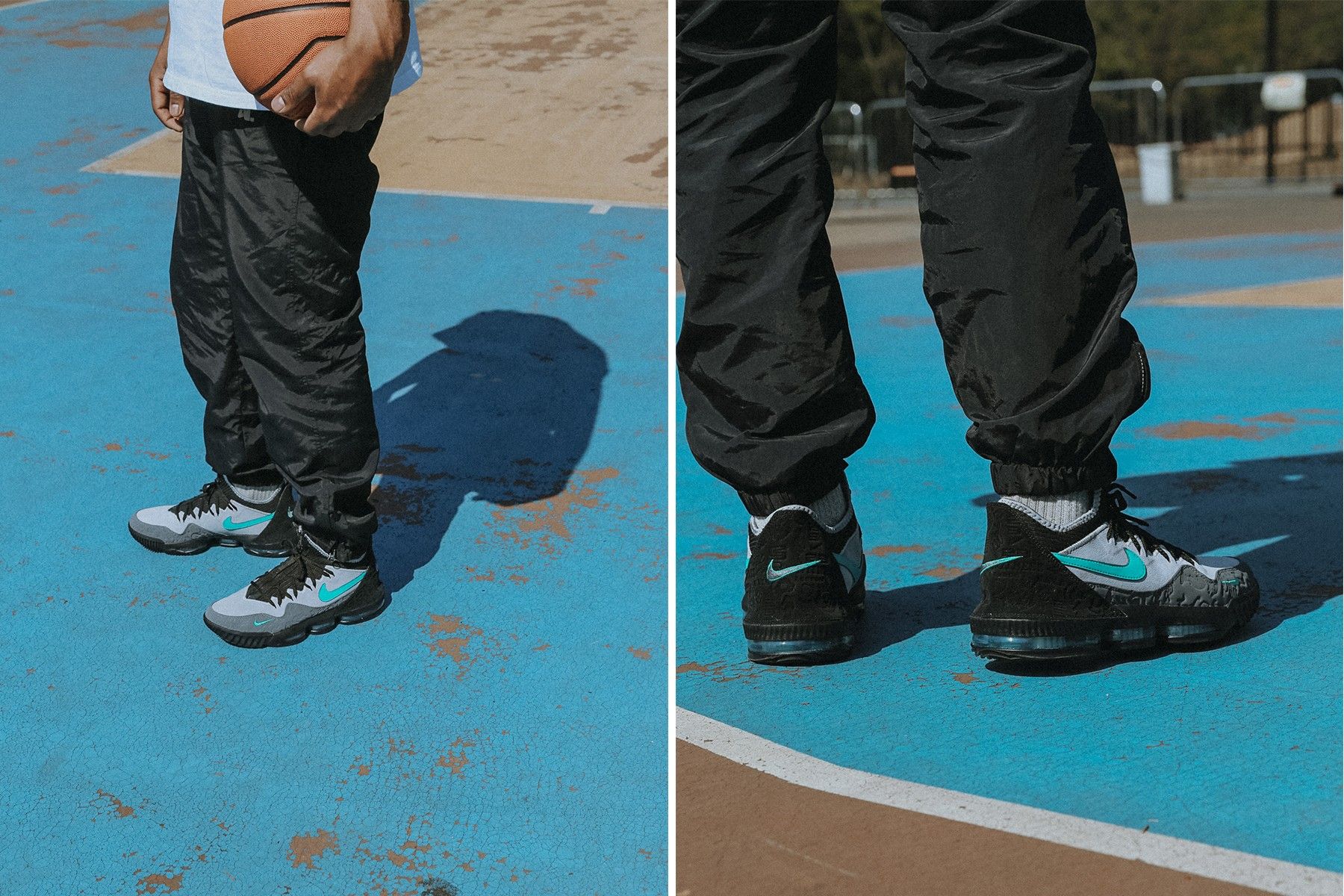 アトモス×ナイキ レブロン16 クリア ジェイド 2枚目