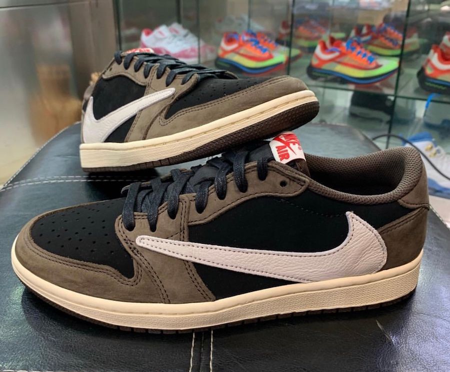 【スニダンで購入可】TRAVIS SCOTT × NIKE AIR JORDAN 1 LOW 抽選/定価/販売店舗あり 15枚目