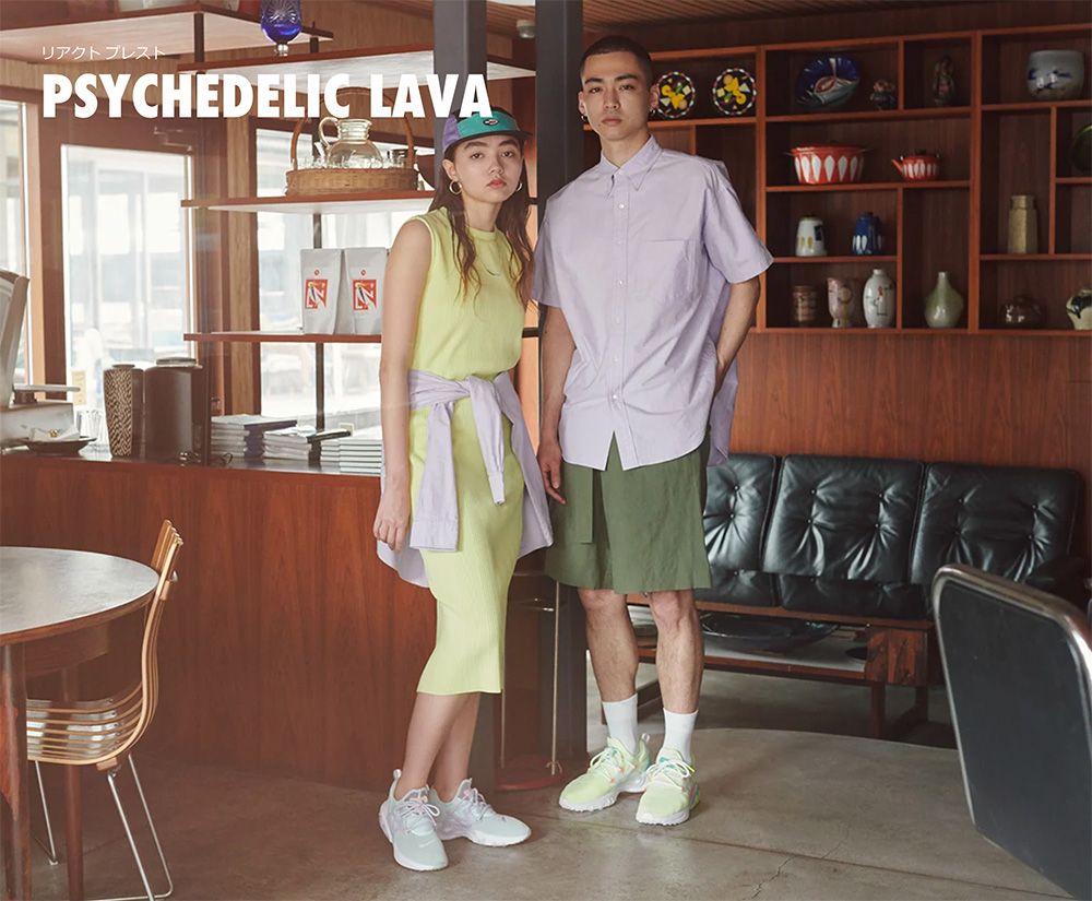 ナイキ リアクトプレスト サイケデリック ラバ 4枚目