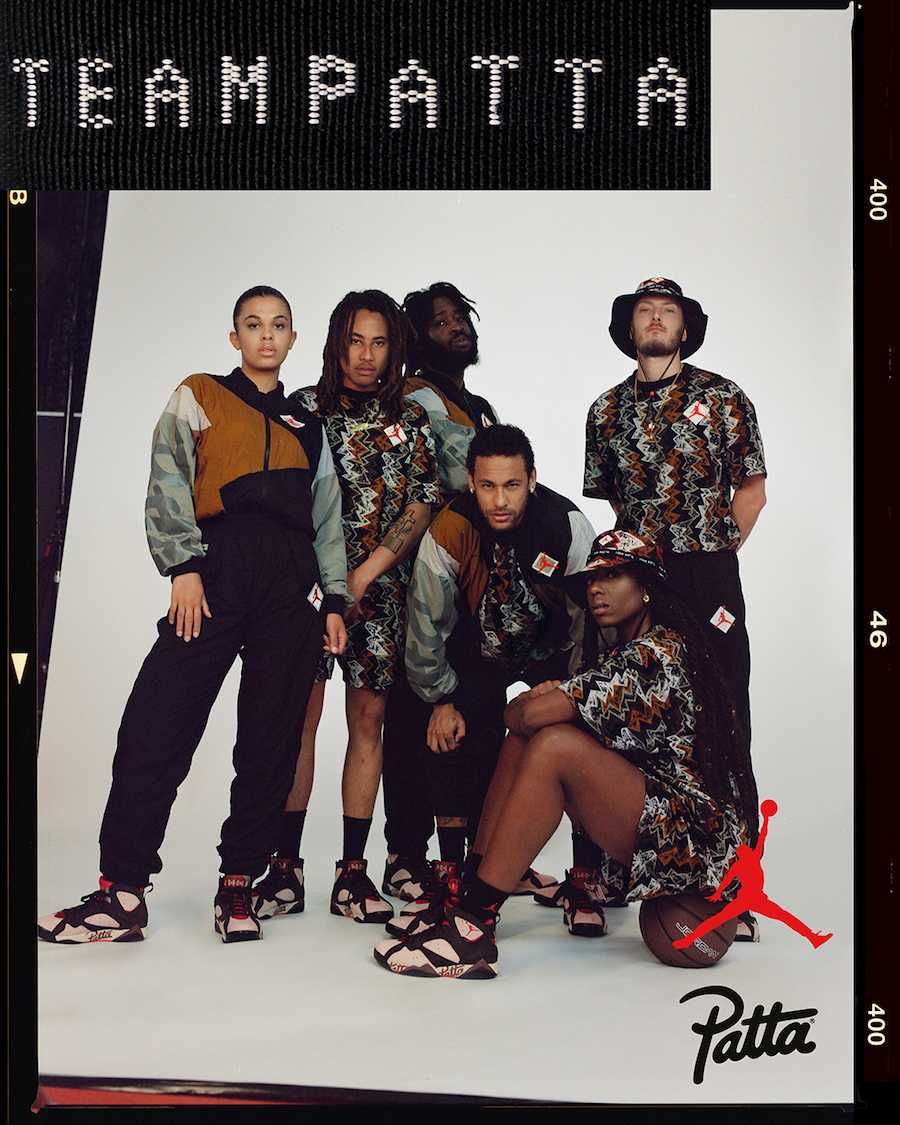 パタ × ナイキ エアジョーダン7 レトロ レッド/ベルベットブラウン 13枚目