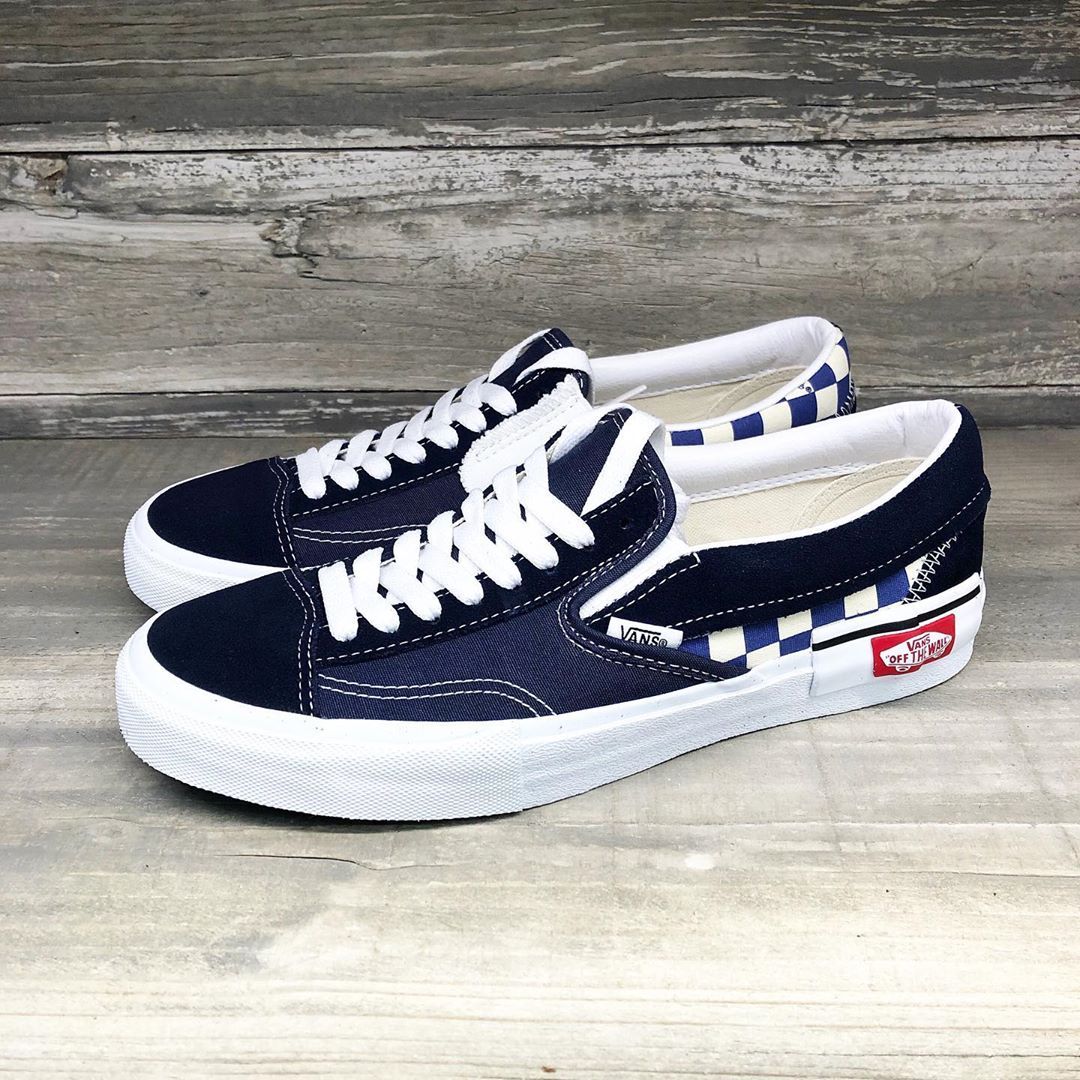 ヴァンズ スリッポンキャップ チェッカーボード 全3色【5/17発売】  2枚目