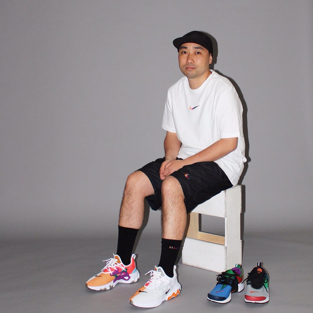 ビームス × ナイキ リアクトプレスト だるま 7枚目