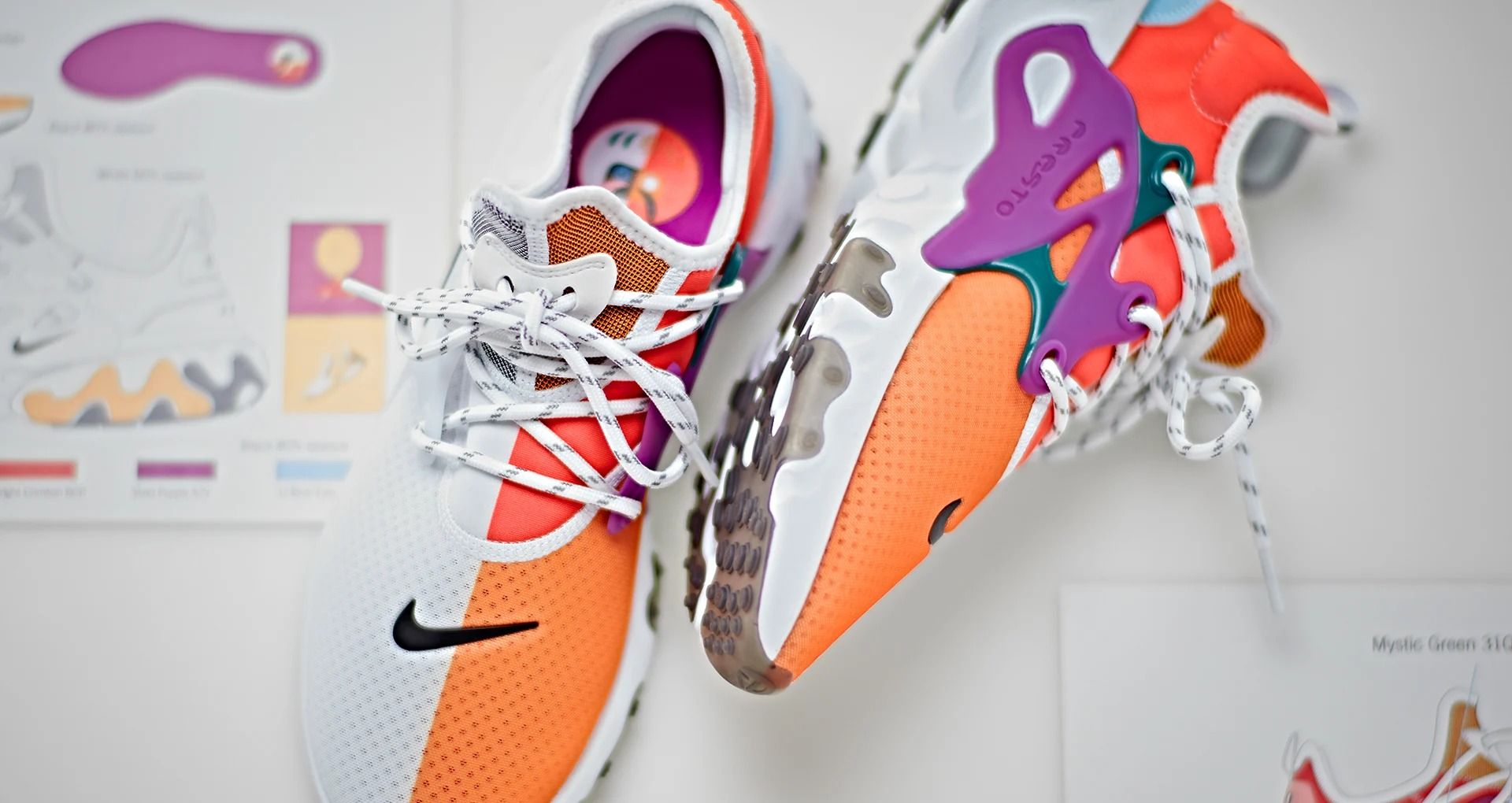 ビームス × ナイキ リアクトプレスト だるま 2枚目