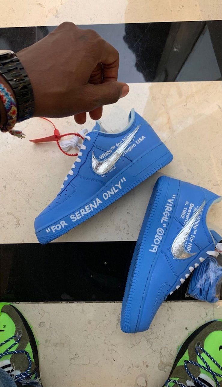 【スニダンで購入可】OFF-WHITE × NIKE AIR FORCE 1 LOW MCA BLUE 19枚目