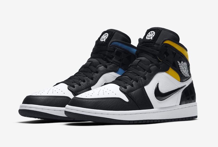 NIKE AIR JORDAN 1 MID QUAI 54 15TH ANNIVERSARY