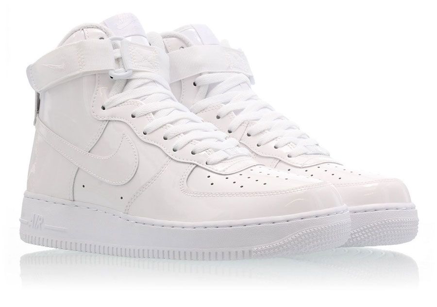 【スニダンで購入可】NIKE AIR FORCE 1 HIGH SHEED TRIPLE WHITE 6枚目