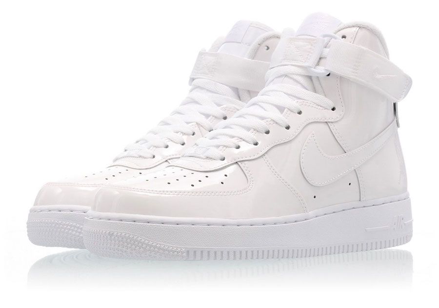 【スニダンで購入可】NIKE AIR FORCE 1 HIGH SHEED TRIPLE WHITE 5枚目