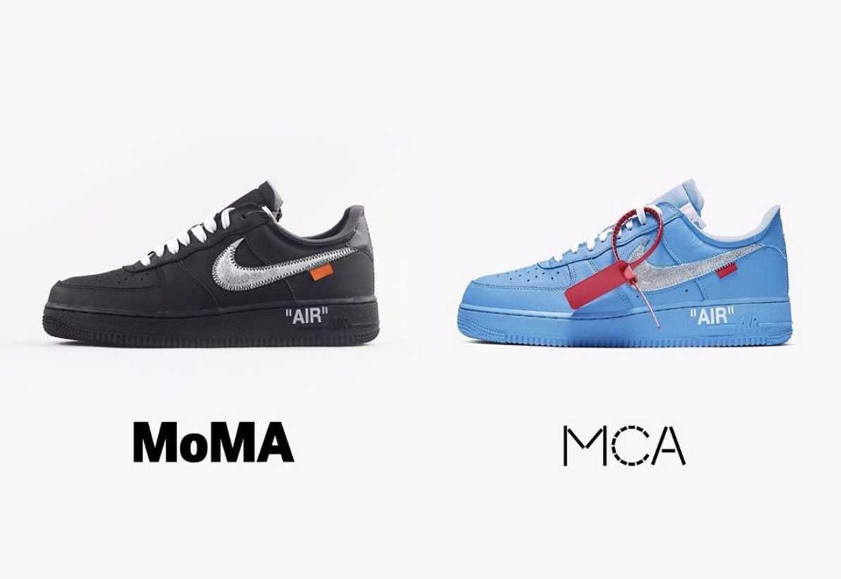 【スニダンで購入可】OFF-WHITE × NIKE AIR FORCE 1 LOW MCA BLUE 16枚目