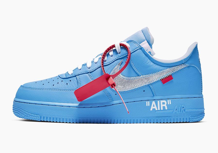 【スニダンで購入可】OFF-WHITE × NIKE AIR FORCE 1 LOW MCA BLUE 12枚目