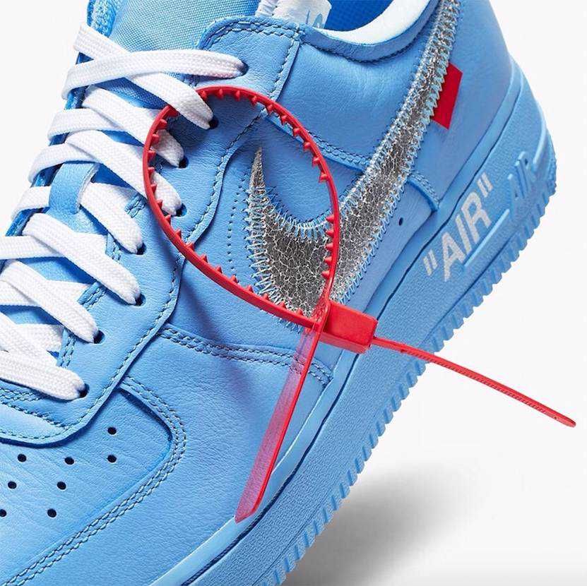【スニダンで購入可】OFF-WHITE × NIKE AIR FORCE 1 LOW MCA BLUE 13枚目