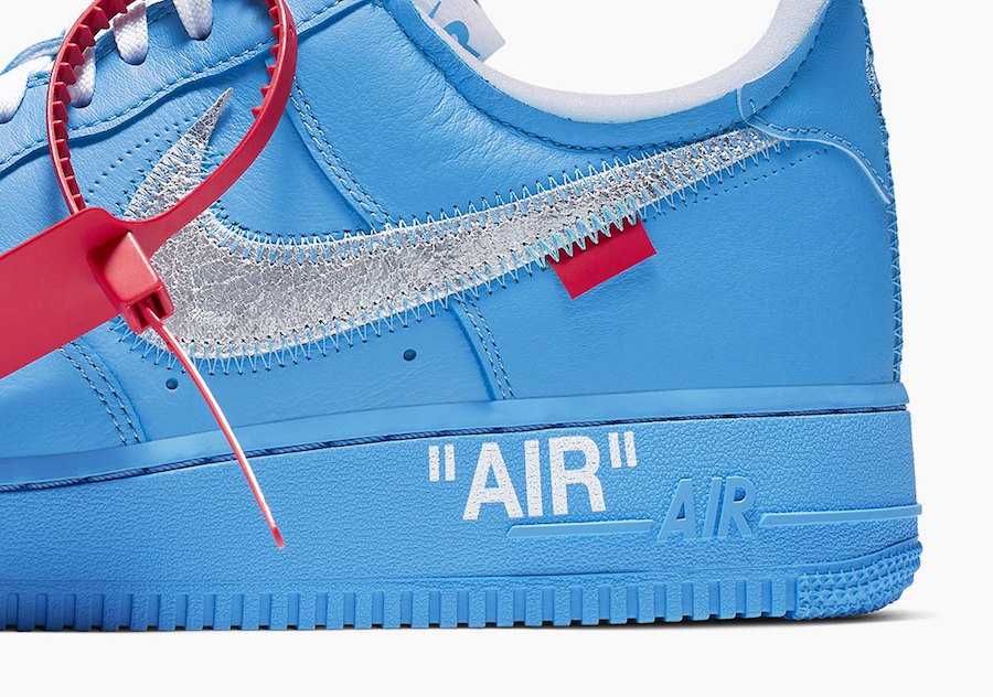 【スニダンで購入可】OFF-WHITE × NIKE AIR FORCE 1 LOW MCA BLUE 15枚目
