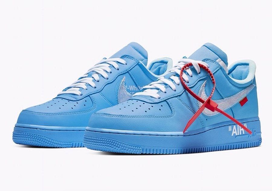【スニダンで購入可】OFF-WHITE × NIKE AIR FORCE 1 LOW MCA BLUE 11枚目