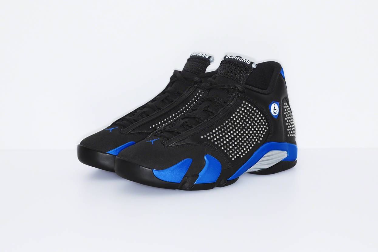 【販売リンクあり】6/15発売 SUPREME × NIKE AIR JORDAN 14 2COLORS 抽選/定価/販売店舗あり 2枚目
