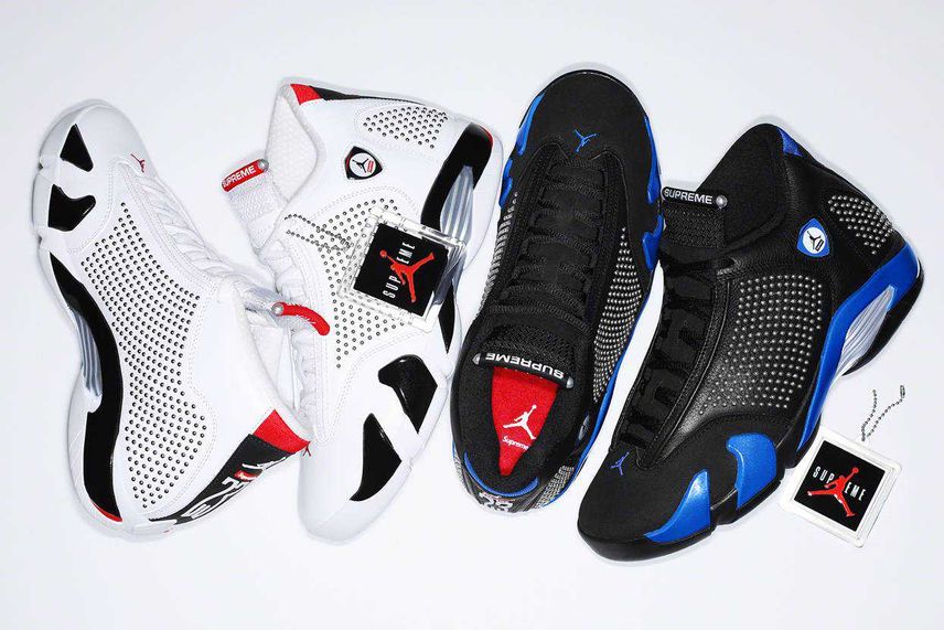 【販売リンクあり】6/15発売 SUPREME × NIKE AIR JORDAN 14 2COLORS 抽選/定価/販売店舗あり