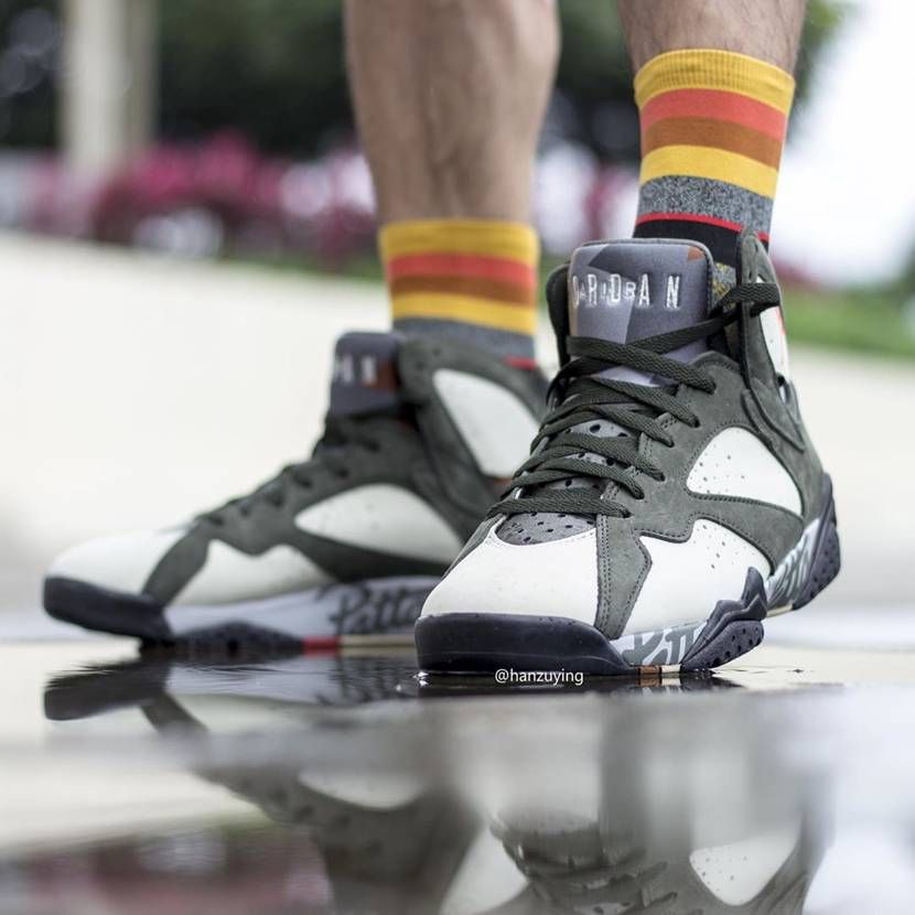 パタ × ナイキ エアジョーダン7 レトロ セコイア 2枚目