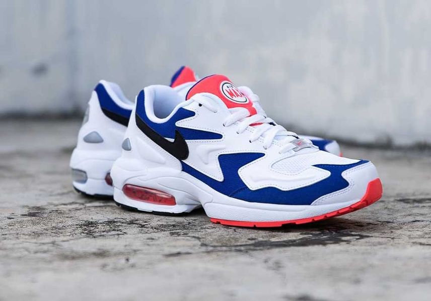 ナイキ エアマックス2ライト ホワイト/ウルトラマリン