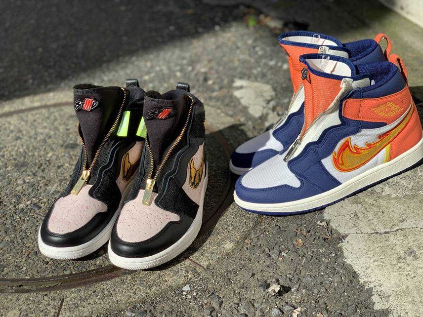 スティルアライブ エアジョーダン1 ハイ ジップ 2タイプ
