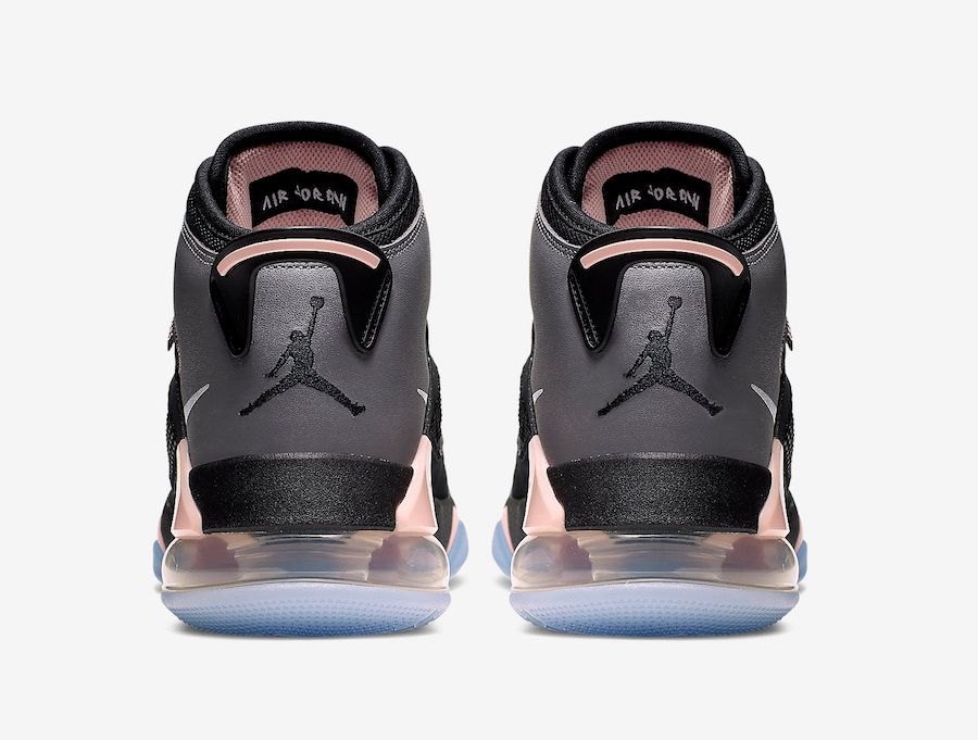 ナイキ ジョーダン マーズ 270 ブラック/グレー/ソフトピンク 5枚目