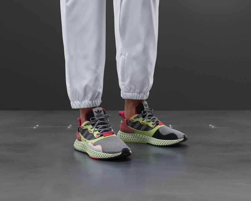 アディダス ZX 4000 4D グレー/グリーン