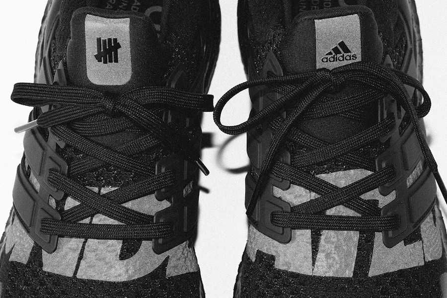 アンディフィーテッド × アディダス ウルトラブースト トリプルブラック 4枚目