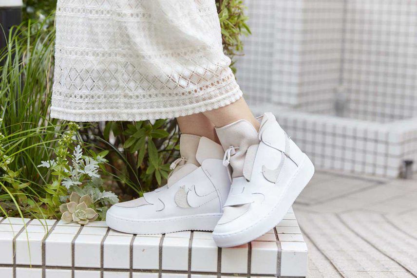 Nike vandalised 2025 lx white