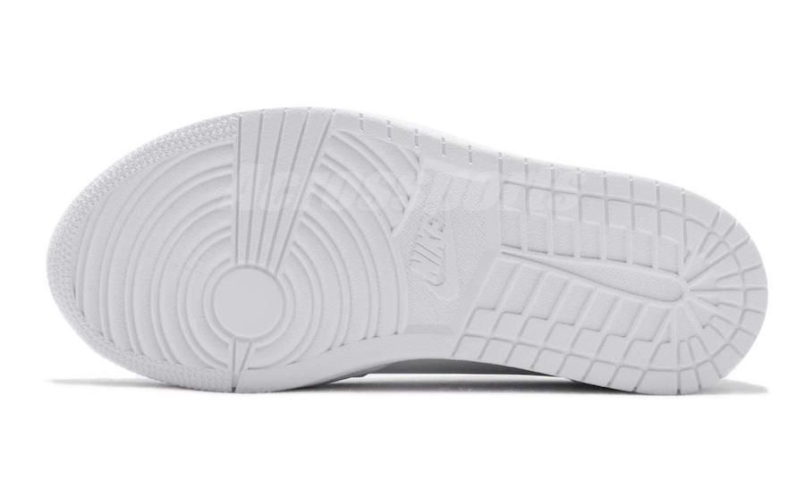 ナイキ エアジョーダン1 ロー スリッポン ホワイト 8枚目