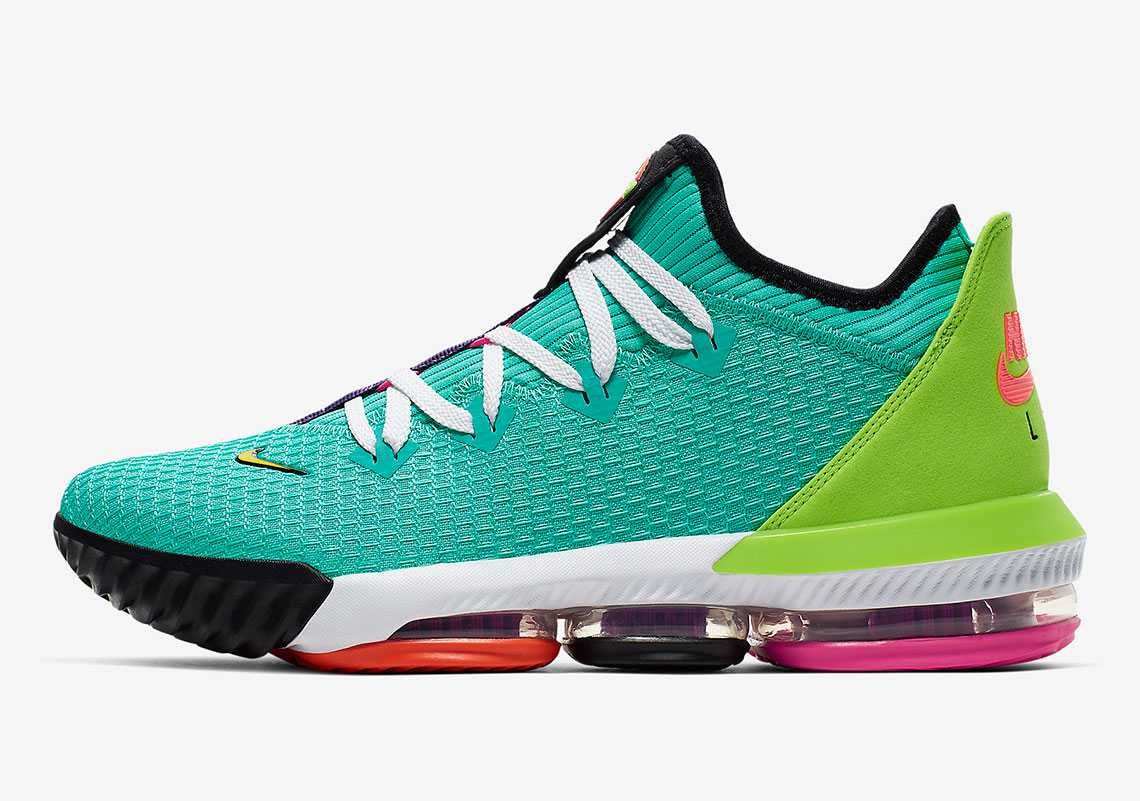 ナイキ レブロン16 ロー ミントグリーン 7枚目