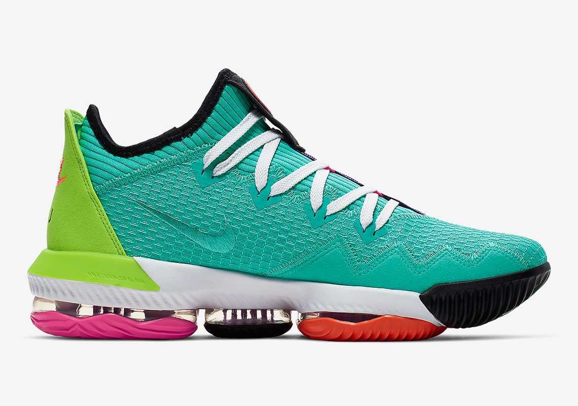 ナイキ レブロン16 ロー ミントグリーン 6枚目