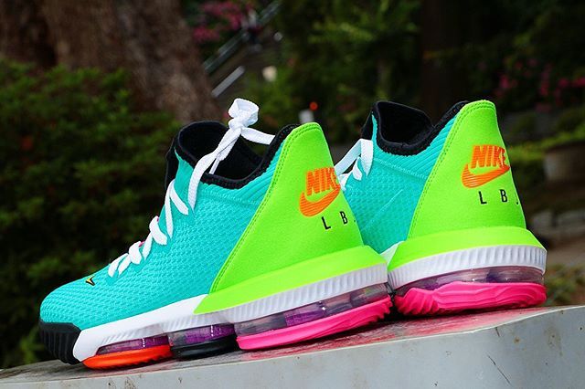 ナイキ レブロン16 ロー ミントグリーン 3枚目