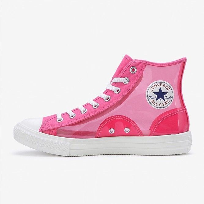 【販売リンクあり】7/23再販 CONVERSE ALL STAR LIGHT CLEARMATERIAL HI 2COLORS 抽選/定価/販売店舗まとめ 5枚目