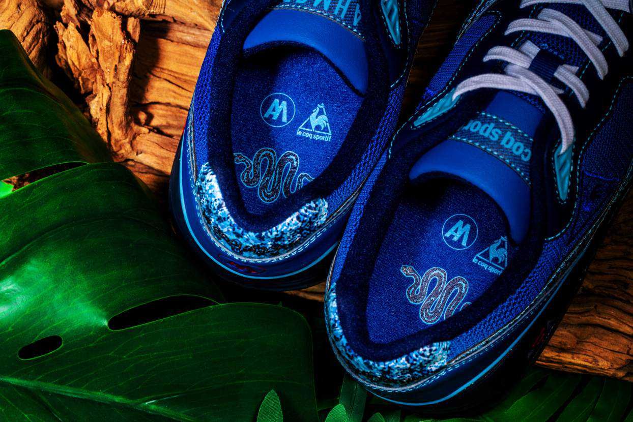 ルコックスポルティフ R800AM インディゴ スネーク 3枚目