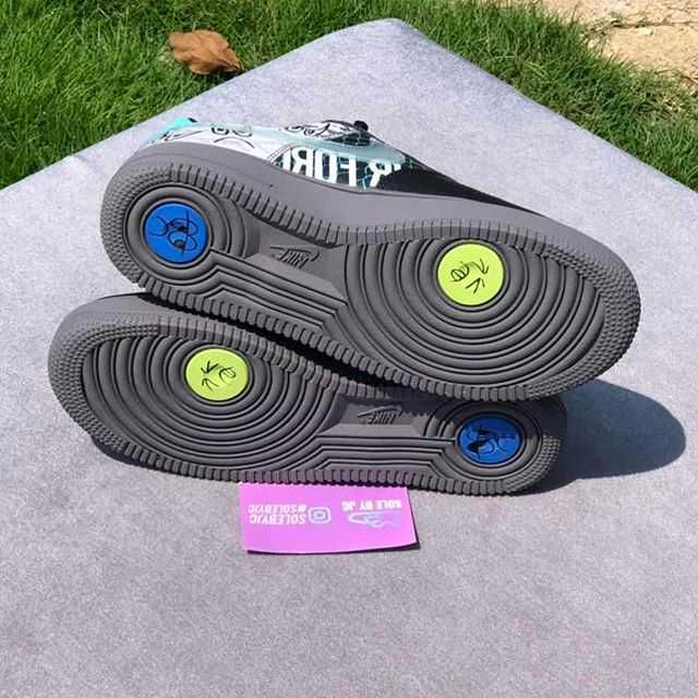 【リーク】NIKE AIR FORCE 1 PRM 2 GUNSMOKE PLATINUMBLACK 5枚目