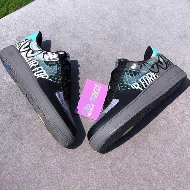 【リーク】NIKE AIR FORCE 1 PRM 2 GUNSMOKE PLATINUMBLACK 3枚目