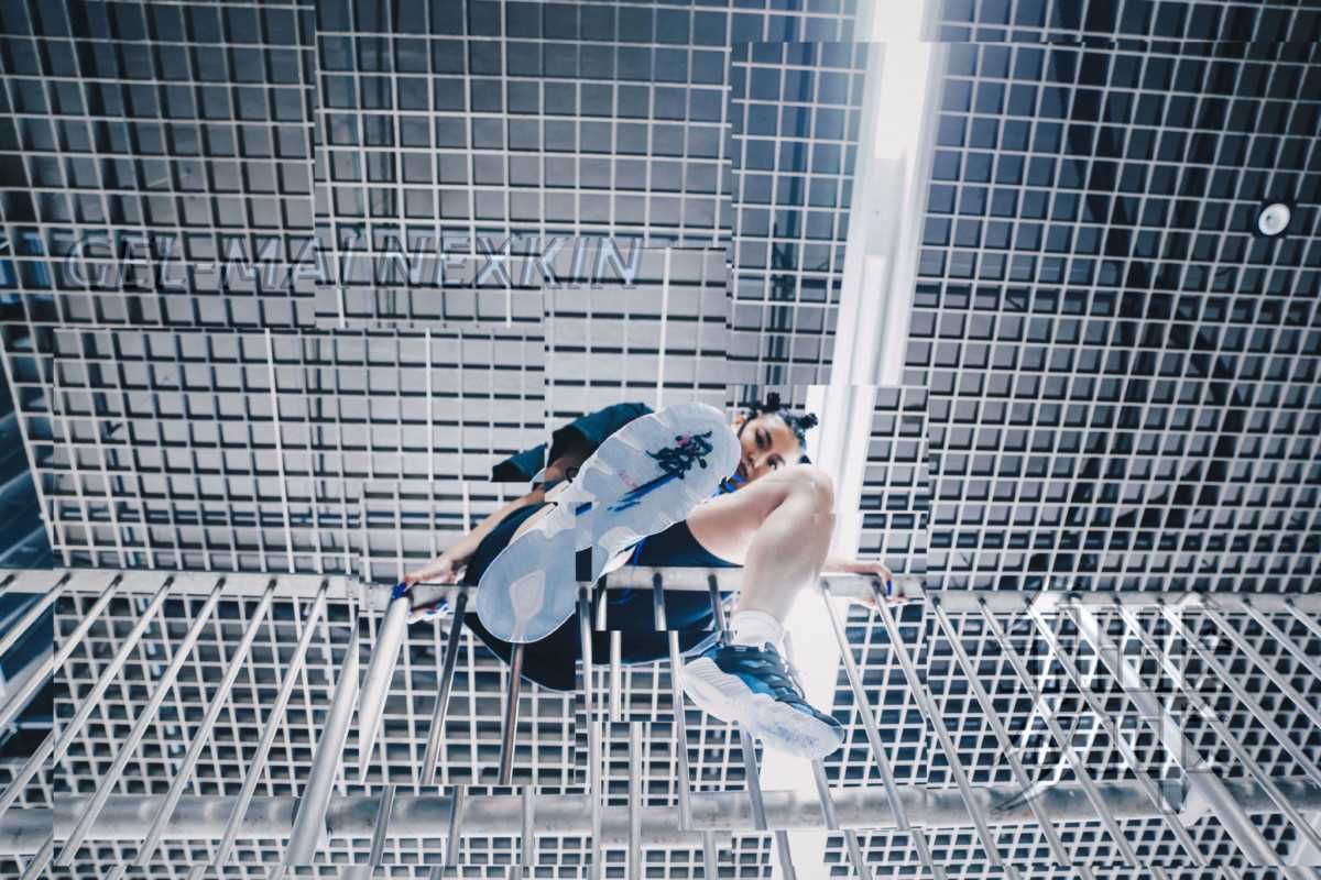 アトモス×アシックスタイガー ゲルマイ ネックスキン 2枚目