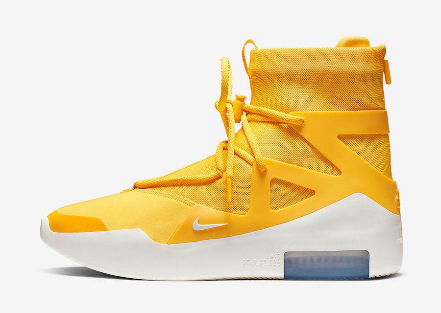 フィアオブゴッド×ナイキ エアフィアオブゴッド1 イエロー 2枚目