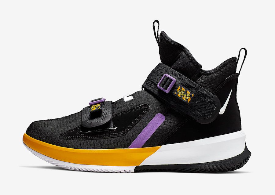 ナイキ レブロンソルジャー13 レイカーズ 5枚目