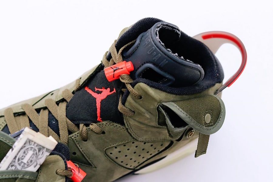 【スニダンで購入可】10/11発売 TRAVIS SCOTT × NIKE AIR JORDAN 6 OLIVE 抽選/定価/販売店舗まとめ 34枚目