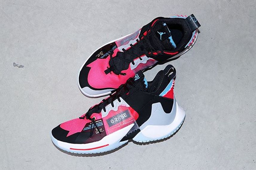 ナイキ ジョーダン ワイノットゼロ.2 SE レッド