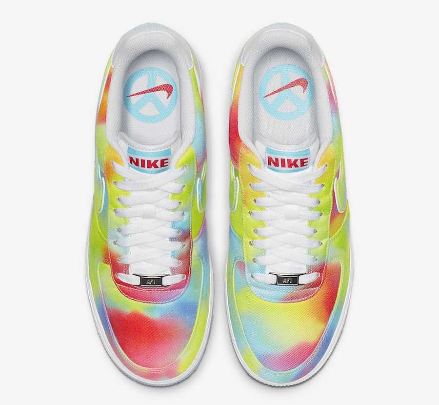 【リーク】NIKE AIRFORCE1 TIE-DYE 4枚目