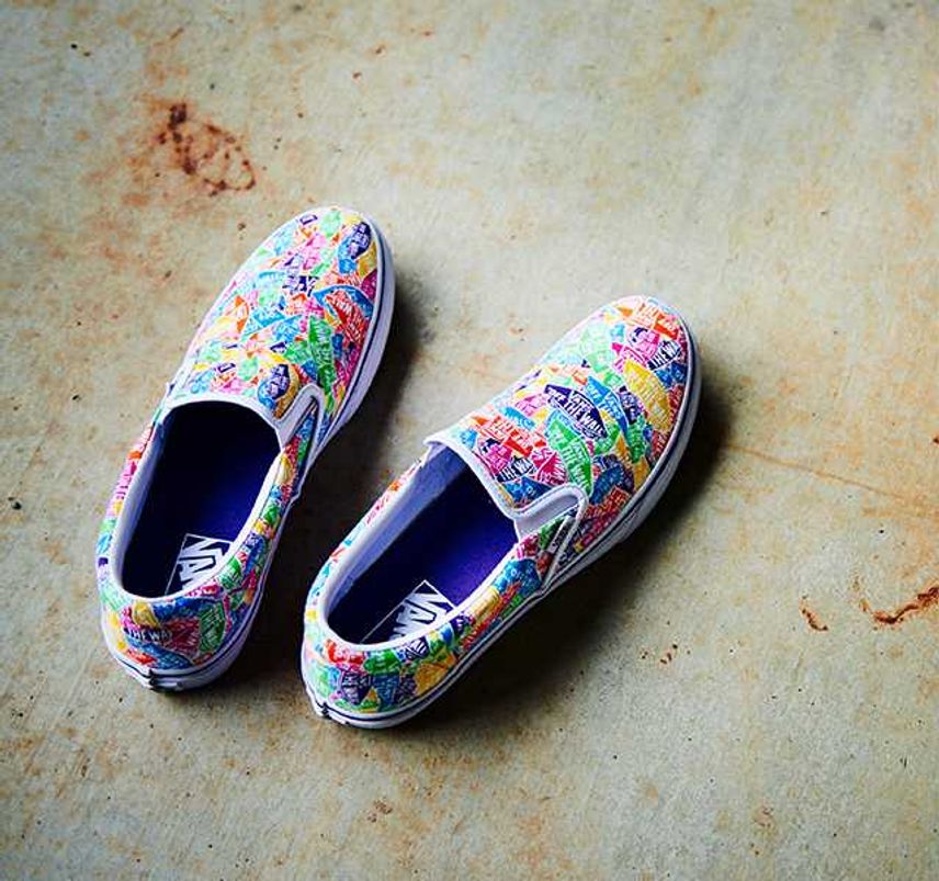 バンズ スリッポン マルチロゴ