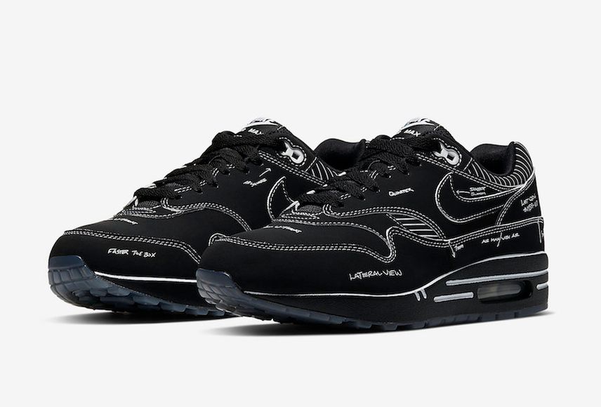 Nike air max 1 black panther hotsell