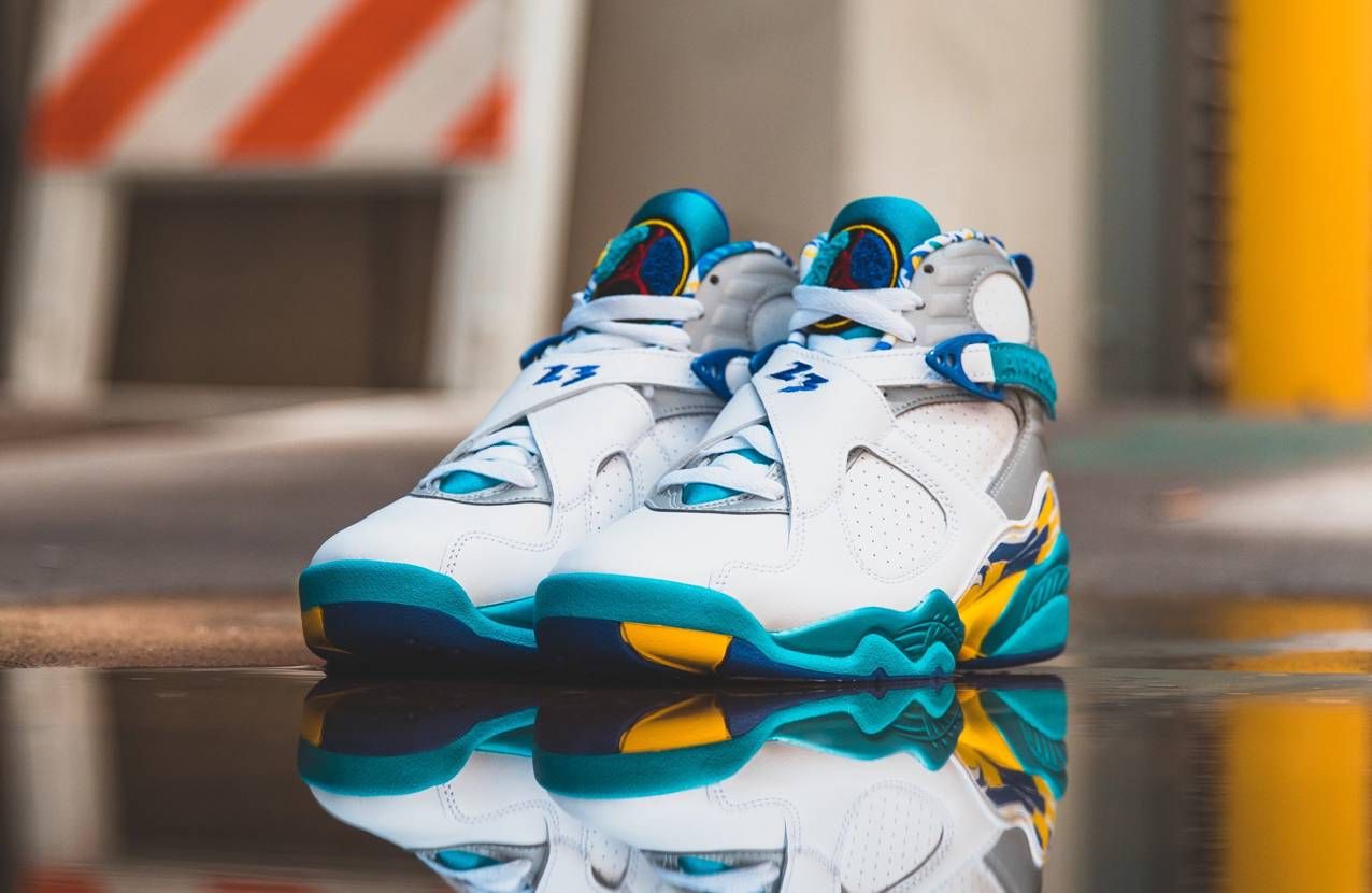 ナイキ エアジョーダン8 アクア 2枚目