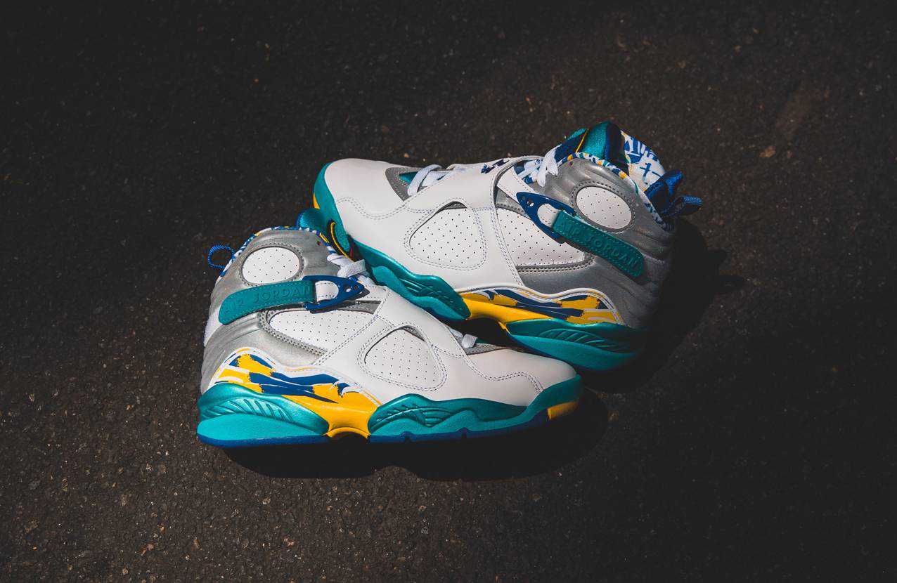 ナイキ エアジョーダン8 アクア 5枚目