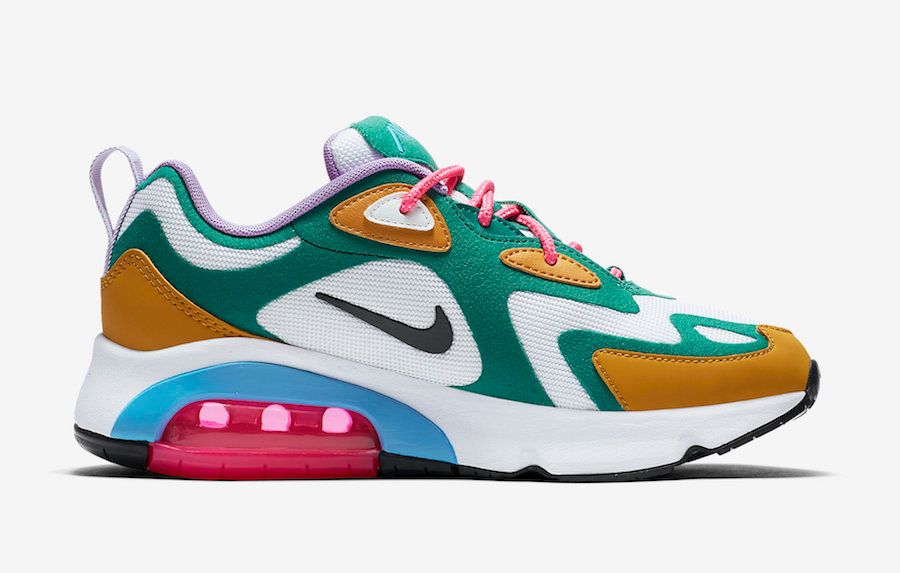 ナイキ エアマックス200 ミスティックグリーン 3枚目